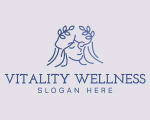 Woman Beauty Wellness logo design