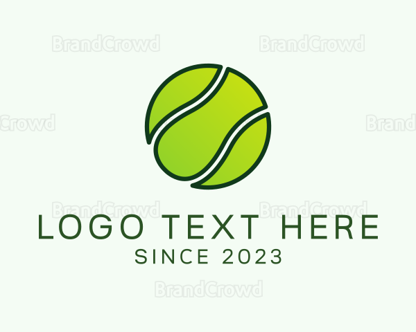 Tennis Sport League Logo