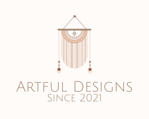 Interior Design Macrame  logo design