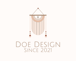 Interior Design Macrame  logo design