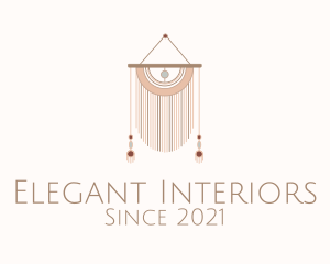 Interior Design Macrame  logo design