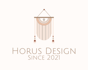 Interior Design Macrame  logo design