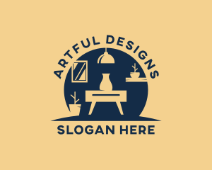 Interior Design Furniture logo design