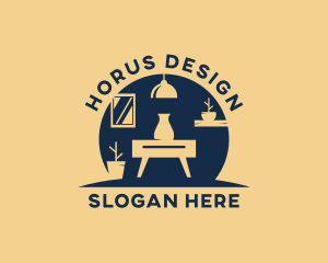 Interior Design Furniture logo design