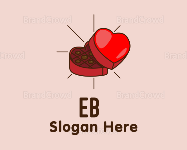 Chocolate Heart Box Logo