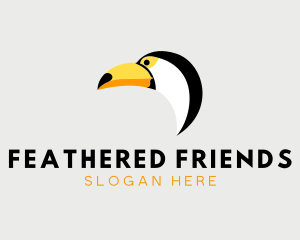  Toucan Bird Wildlife logo design