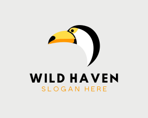  Toucan Bird Wildlife logo design