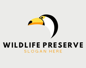  Toucan Bird Wildlife logo design