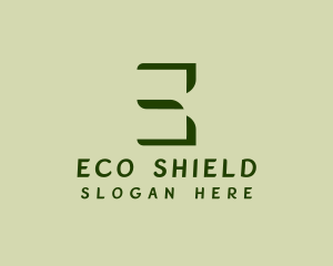 Eco Friendly Spa Letter E logo design