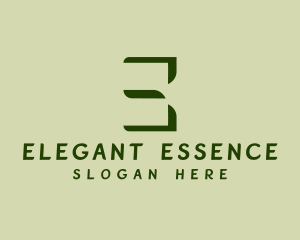 Eco Friendly Spa Letter E logo design
