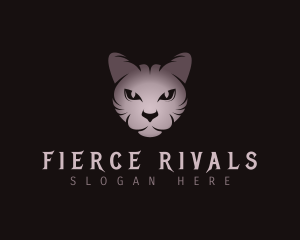 Feline Cat Animal logo design