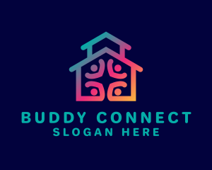 Buddy - House Charity Shelter logo design