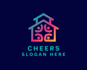 Team - House Charity Shelter logo design
