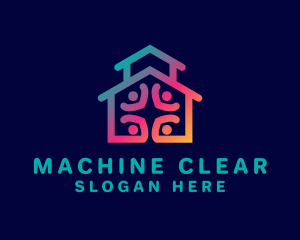 Social Club - House Charity Shelter logo design