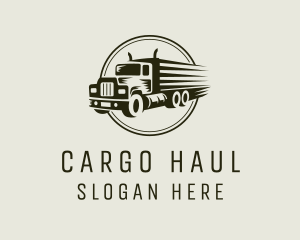 Truck Logistics Travel logo design