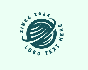 Abstract Business Globe logo design