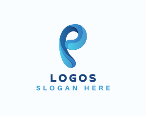 Organization - Professional Business Letter P logo design