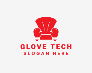 Boxing Gloves Sofa  logo design