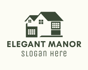 Manor - Residential Manor House logo design