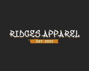 Handwritten Apparel Wordmark logo design