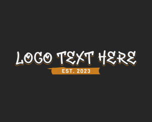 Hip Hop - Handwritten Apparel Wordmark logo design