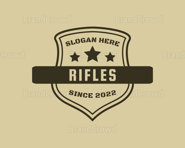 Police Shield Star Logo