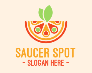 Citrus Location Spot logo design