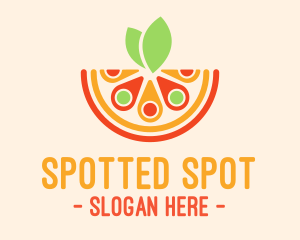 Citrus Location Spot logo design