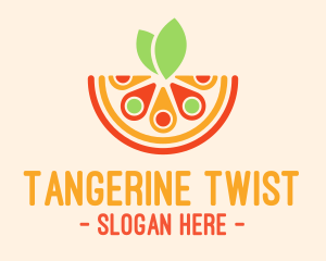 Tangerine - Citrus Location Spot logo design