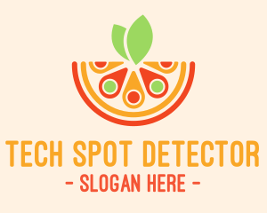 Citrus Location Spot logo design