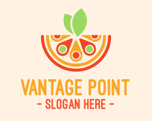 Point - Citrus Location Spot logo design