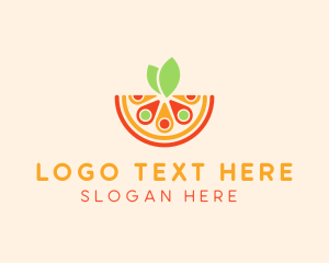 Map - Citrus Location Spot logo design