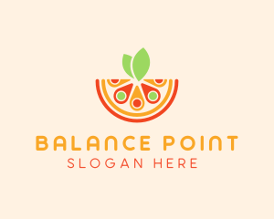 Citrus Location Spot logo design