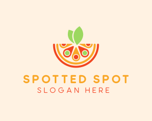 Citrus Location Spot logo design