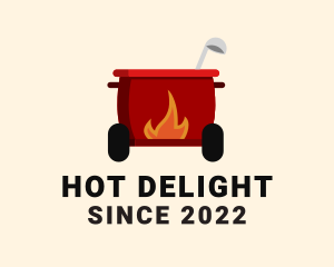 Hot Cauldron Meal logo design