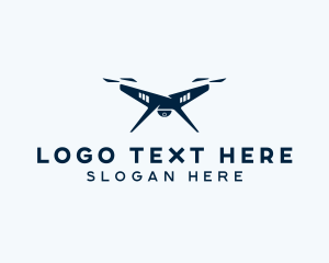 Technology - Drone Camera Videography logo design