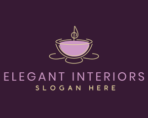 Candle Light Decor logo design