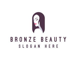 Feminine Beauty Hair logo design