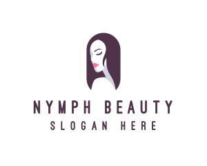 Feminine Beauty Hair logo design