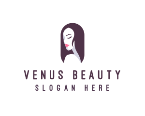 Feminine Beauty Hair logo design