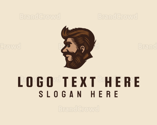 Father Beard Profile Logo