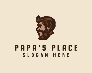 Father - Father Beard Male logo design