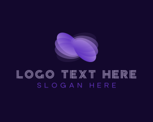 Abstract - Motion Tech Butterfly logo design