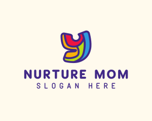 Postnatal - Kindergarten Daycare Letter Y logo design