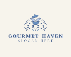 Cooking Pot Fish Restaurant logo design