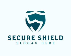 Safeguard - Tech Shield Letter S logo design