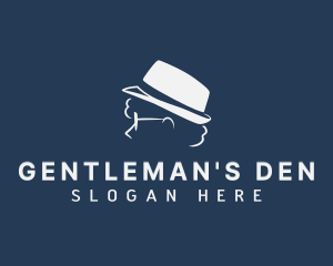 Fashion Fedora Hat logo design