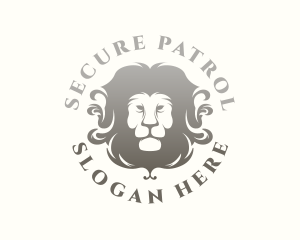 Elegant Lion Mane Logo