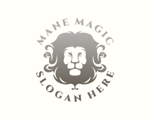 Mane - Elegant Lion Mane logo design