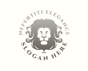 Elegant Lion Mane logo design